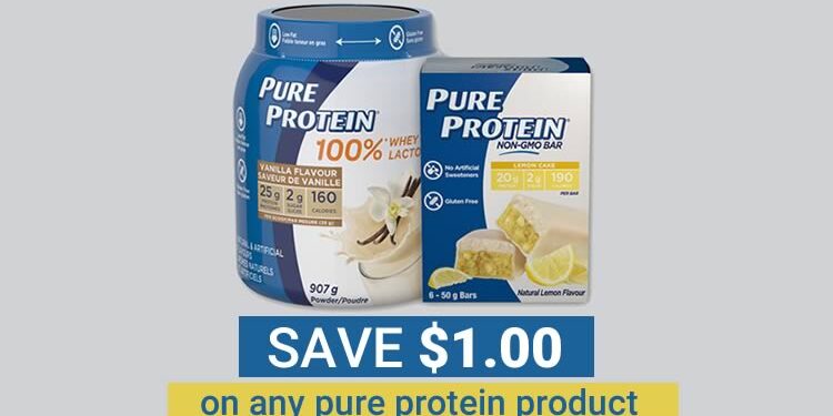 With this Pure Protein Coupon code, women interested in gaining muscle and power may save money.