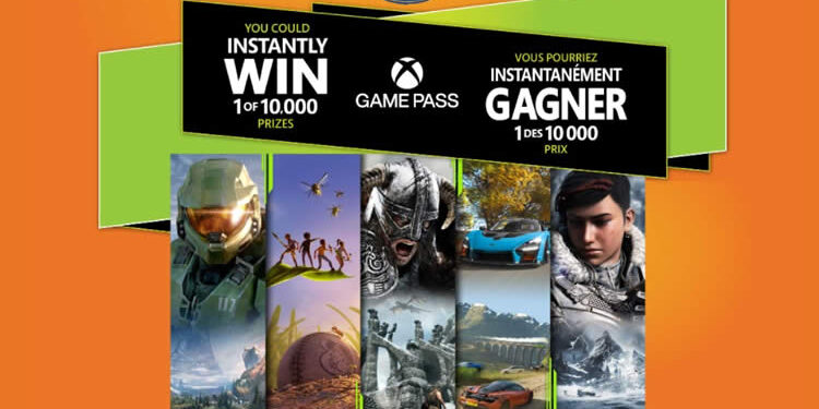Win a Xbox Series X and 1 of 10000 Xbox Game Pass from Pizza Pops Canada contest