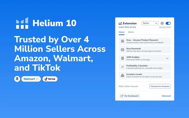 Save Up to 20% on Helium 10 Subscription Plans Save up to 20% on Helium 10 subscription plans and unlock premium Amazon seller tools at a lower cost. From product research to keyword tracking and listing optimization, this limited-time offer helps you grow and manage your eCommerce business more efficiently.