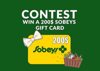 Enter the Sobeys Contest today and win a $200 gift card! Fast entry, no purchase needed. Open to eligible Canadian residents.