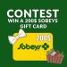 Win a $200 Sobeys Gift Card Contest! Don’t Miss the Chance! Enter the Sobeys Contest today and win a $200 gift card! Fast entry, no purchase needed. Open to eligible Canadian residents.