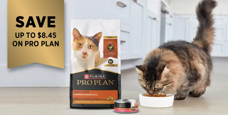Sign Up for Purina Pro Plan for Purina Cat Food Coupons