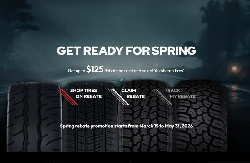 5 Easy Tips for Yokohama Tire Rebate Canada Savings